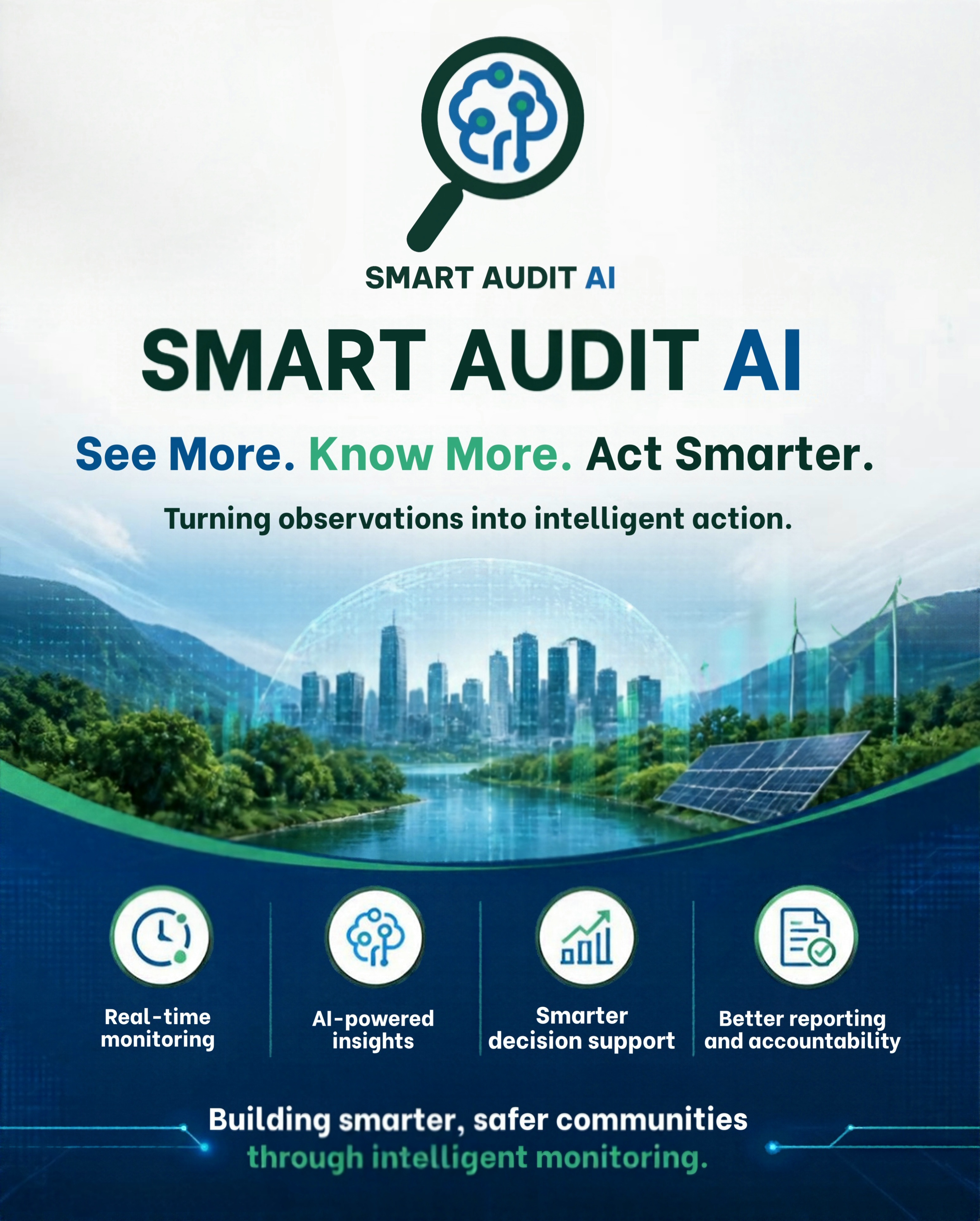 Smart Audit AI Poster